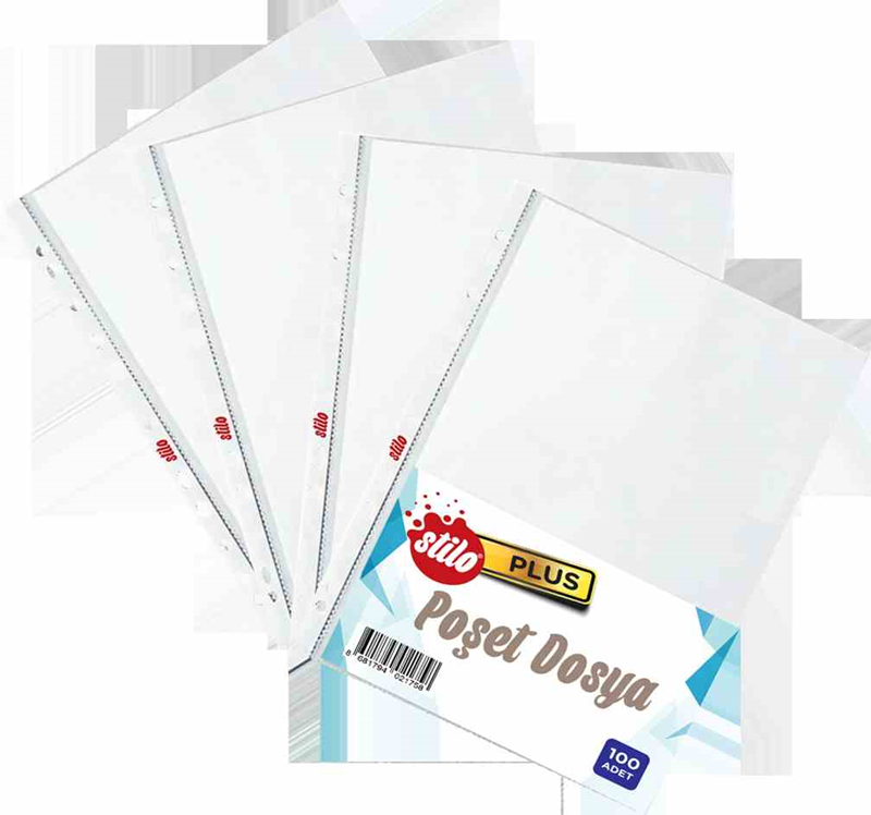STİLO POŞET DOSYA 100 LÜ PAKET